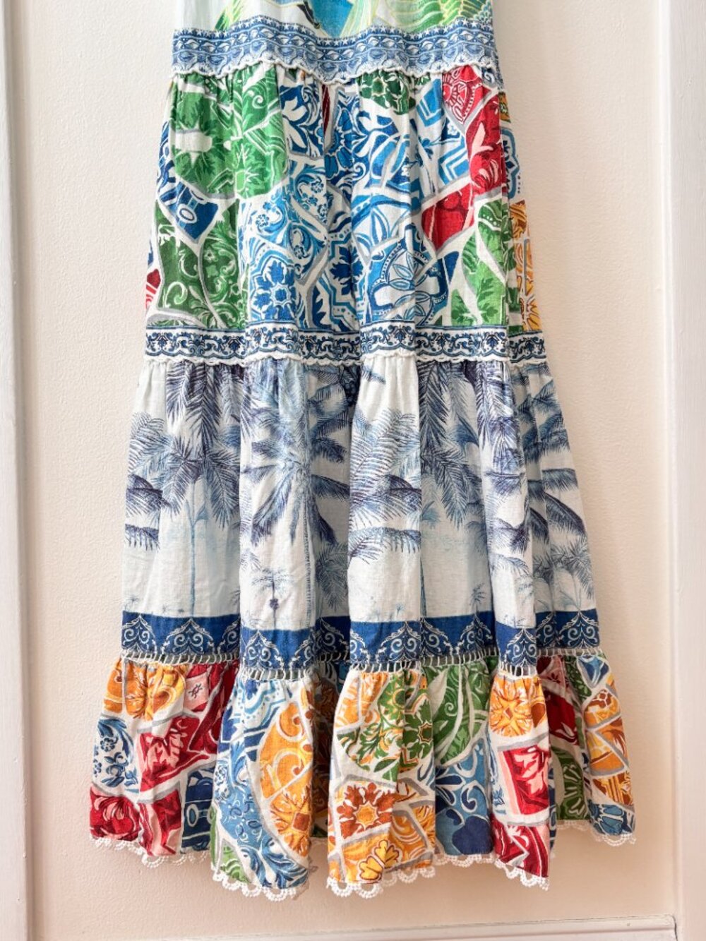 FARM Rio Valeria Tiered Maxi Dress - Picture 7 of 10